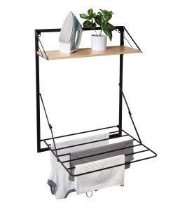 Chrome Commercial Folding Accordion Drying Rack